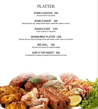 Bumblebee Brauhaus menu 2