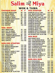 Salim Miya Wok & Tawa menu 4