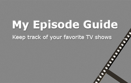 My Episode Guide small promo image