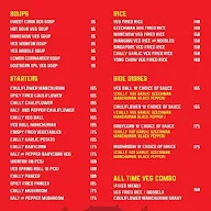 Southern Chinese Restaurant menu 1