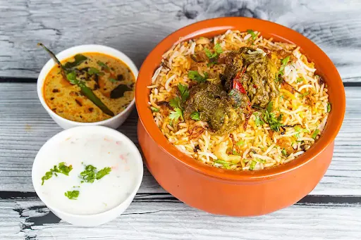 Gongura Chicken Biryani [bone]