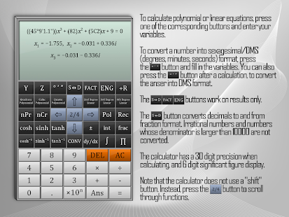  ‪Full Scientific Calculator‬‏- صورة مصغَّرة للقطة شاشة  