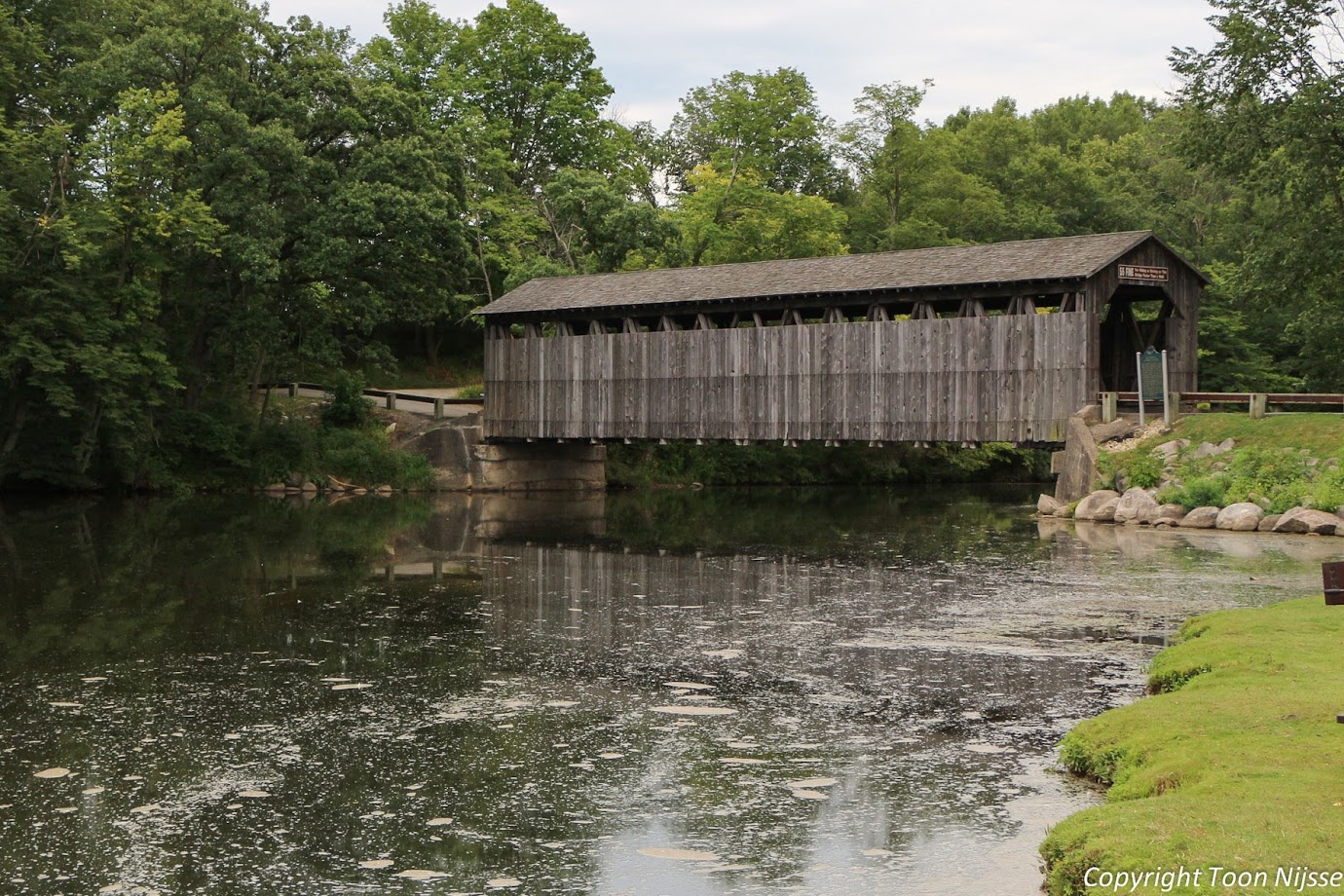 Fallasburg, MI. Covered bridge