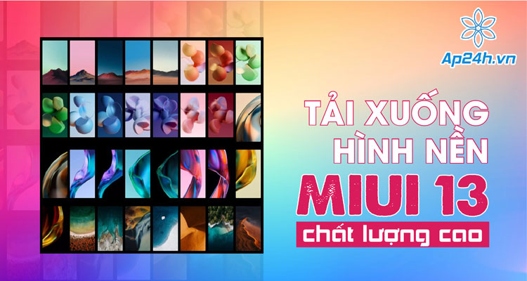 Tải xuống hình nền MIUI 13 của Xiaomi 12 với chất lượng cao