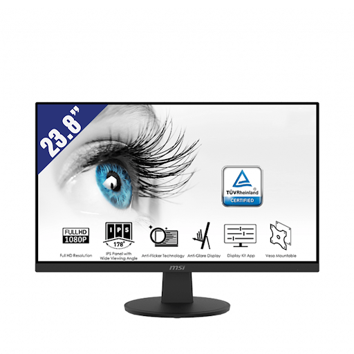 Màn hình LCD MSI 23.8" MP242v (1920 x 1080/IPS/75Hz/5 ms)