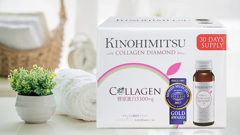 Một sản phẩm Kinohimitsu dạng uống