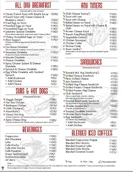 Lakeview Milkbar menu 1