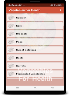 Vegetables For Health(圖2)-速報App