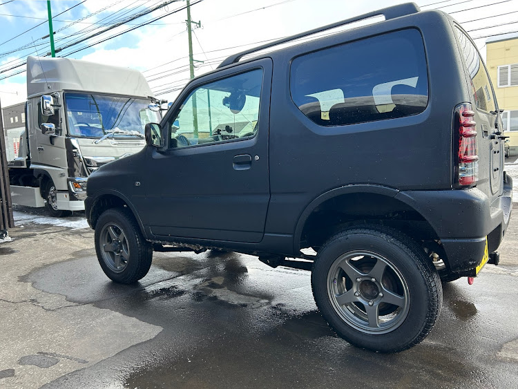 ランドクルーザー80の納車・北海道・ローアングルショット・真っ直ぐ走らない・まだまだ寒いに関するカスタム事例の投稿画像4枚目