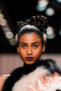 The boulangerie bun as seen at Fendi's Autumn/Winter 2020/21 show in Milan.