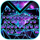 Neon Polysphere Keyboard Theme 10001002 APK Baixar