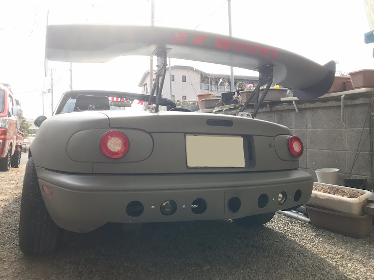 ロードスターのA.K WORKS・バックランプ・違う穴に挿れた・零戦・DIYに関するカスタム事例の投稿画像1枚目