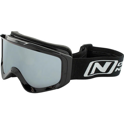 Optic Nerve Crescent Moon Snow Goggle, Shiny Black