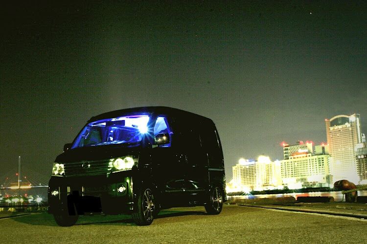 アトレーワゴンの埠頭・港・一眼・夜間撮影に関するカスタム事例の投稿画像1枚目