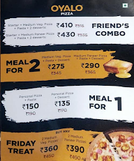 Oyalo Pizza menu 1