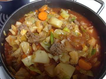 Mom's Yummy Hamburger Stew