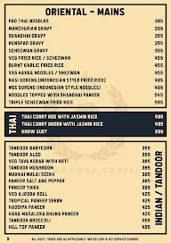 The Bombay Cartel menu 4