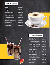 Star Coffee menu 1