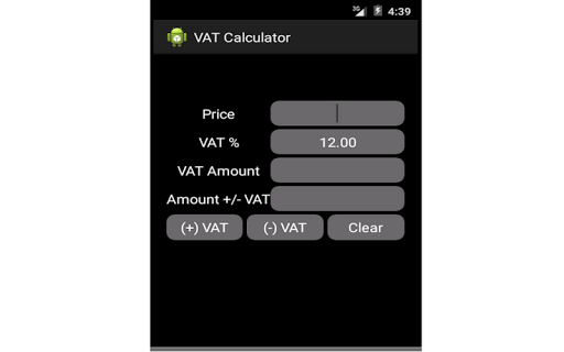 VAT Calculator