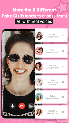 Screenshot Fake Call Girlfriend - Prank