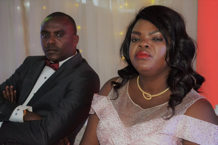 Nairobi businessman Dennis Kavili and his wife, Norah