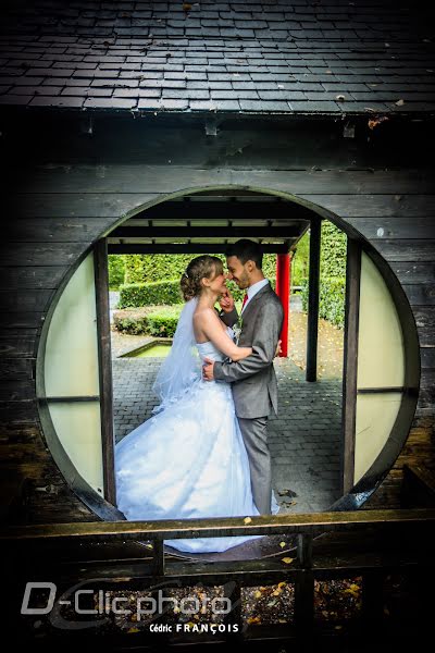 Fotografo di matrimoni Cédric François (d-clicphoto). Foto del 30 luglio 2019