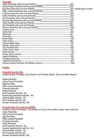 Tandoori Tadka And Gravy menu 2