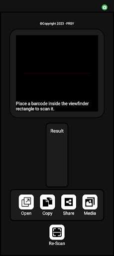 Screenshot QR Scanner Simple