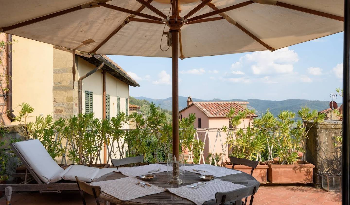 Apartment with terrace Cortona