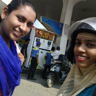 Tanmayee Chitta at Bharat Petroleum, Sainikpuri,  photos