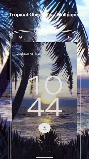 Screenshot Tropical Ocean Live Wallpaper