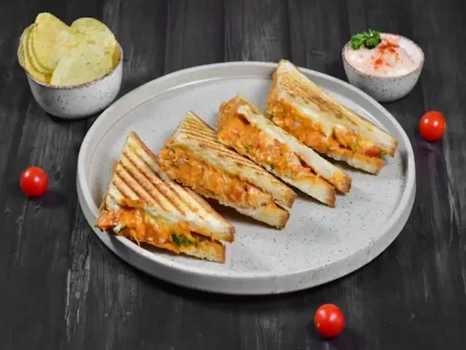 Paneer Cheese Masala Sandwich