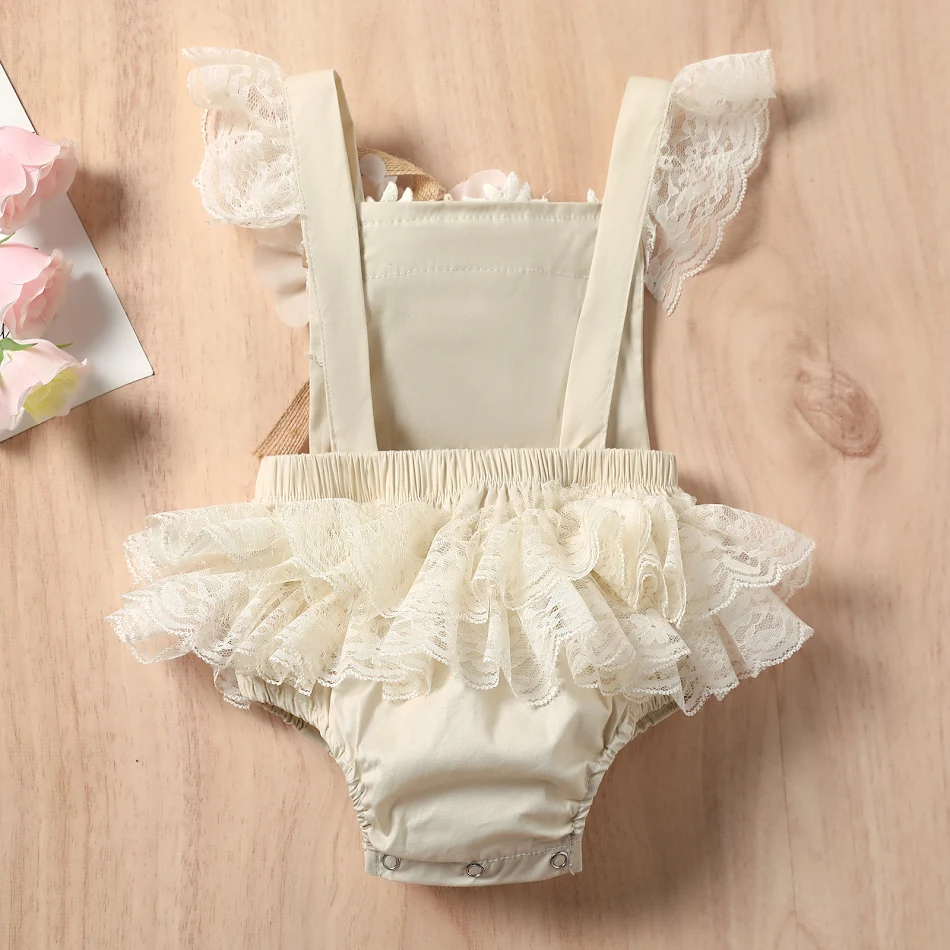 Baby Casual Eenvoudige Katoenen Jumpsuit met Print Zacht en Comfortabel Perfect voor Dagelijks Gebruik en Spelen Bewegingsvrijheid.