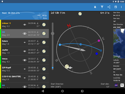 ISS Detector Satellite Tracker v2.01.36