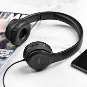 Tai Nghe Chụp Tai Headphone Hoco W21 Dùng Cho Điện Thoại Chính Hãng..