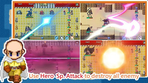 Unlimited Skills Hero - Strategy RPG apkpoly screenshots 4
