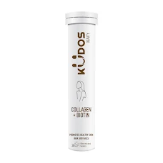 Viên sủi Collagen + Biotin KUDOS BEAUTY giúp ngăn ngừa lão hóa, da sáng mịn, tóc móng chắc khỏe (20 viên/ tuýp)