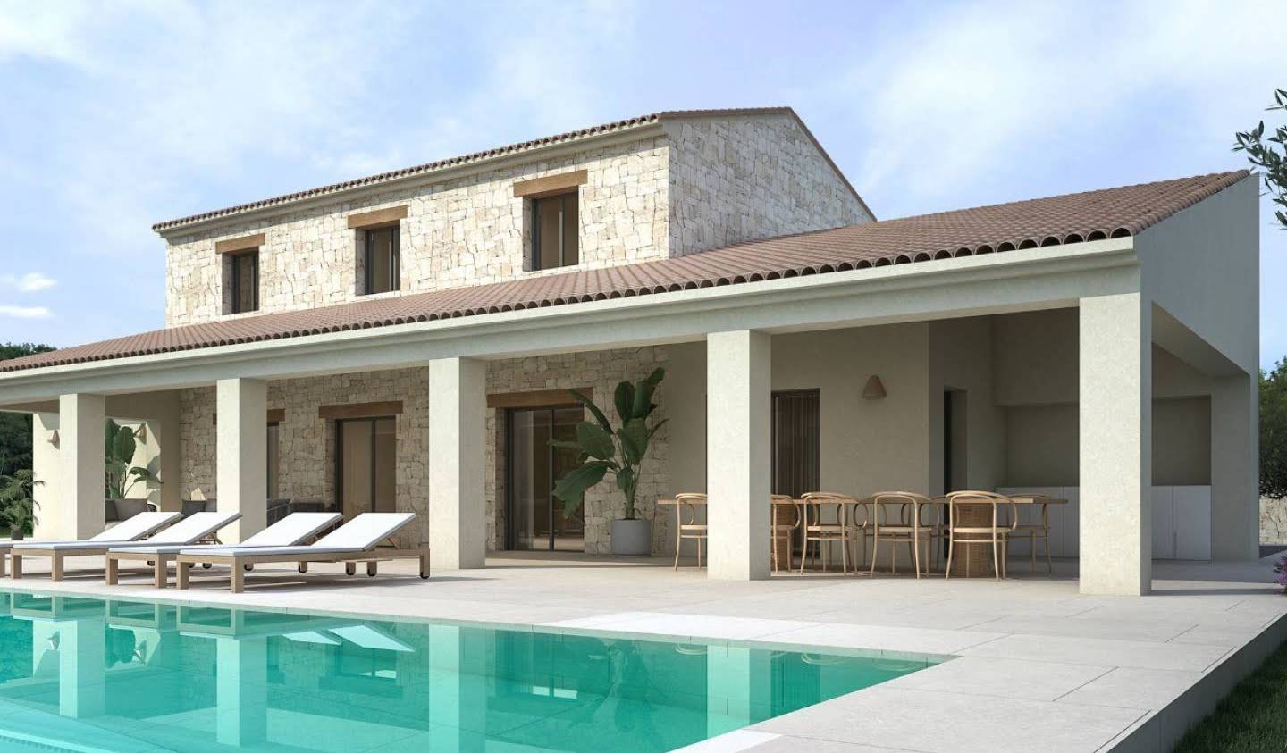 Villa avec piscine et terrasse Moraira