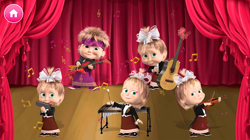 Screenshot Masha and the Bear Mini Games