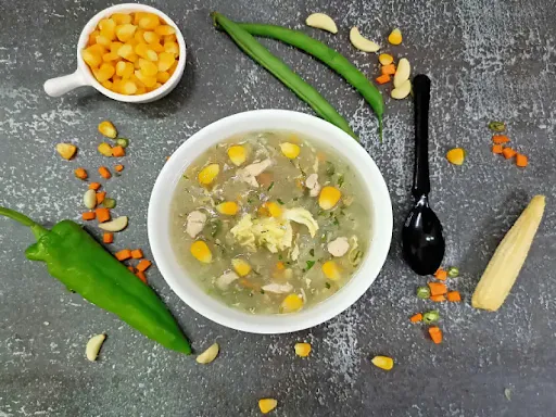 Chicken Egg & Sweet Corn Soup