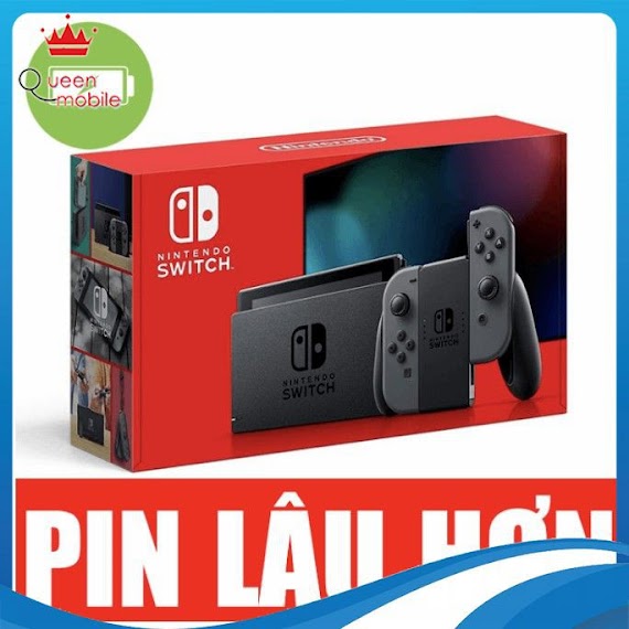 [Trả Góp 0% Ls] Máy Chơi Game Nintendo Switch V2 Neon/Grey Chính Hãng Fullbox Mới 100%