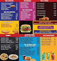 The Burger Shop menu 1