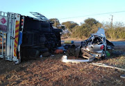 Two people died in a head-on collision on Saturday outside Mookgophong, Limpopo.