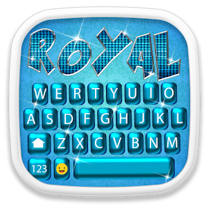 Royal Blue Keyboard 1.0 Icon