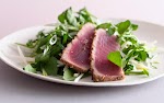 GRILLED TUNA AND WATERCRESS SALAD WITH ASIAN FLAVORS was pinched from <a href="http://www.gourmet.com/recipes/2000s/2009/06/grilled-tuna-and-watercress-salad-with-asian-flavors" target="_blank">www.gourmet.com.</a>