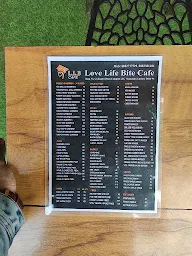 Llb Cafe menu 1