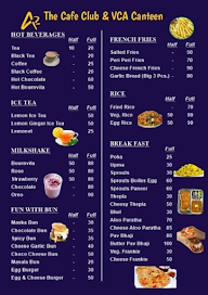 The Cafe Club & VCA Canteen menu 4