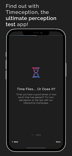 Screenshot Timeception: Test your timing