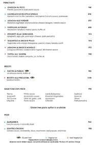 Tre-Forni Restaurant And Bar - Park Hyatt menu 8