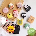 Khủng Long Trà Sữa Vô Diện Cute Giá Đỡ Điện Thoại Iring Poc